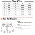 thumbnail image 3 of Usmixi Summer Shorts for Women Cute Ruffler Trim High Waist Solid Short Pants Plus Size Lightweight Comfy Straight Shorts Beige s, 3 of 7