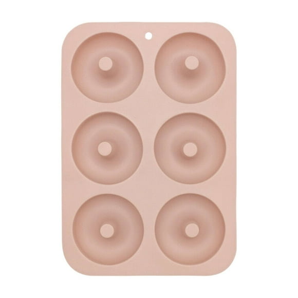 Moule à Beignets en Silicone Antiadhésif Silicone de Qualité Alimentaire pour Gâteau Nettoyage Facile et Lave-Vaisselle Micro-Ondes
