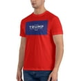 thumbnail image 5 of Yiaed Trump 2024 presidential Print Mens T-Shirt,Lightweight Cotton Tee, Crewneck T-Shirt For Men Basic Tee Shirt-XX-Large, 5 of 5
