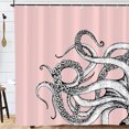 thumbnail image 1 of Guardoinrt Polyester Premium For Luxurious Feel Decor Shower Curtain For Bathroom Easy To Install HD Printing YL490-6, 1 of 6