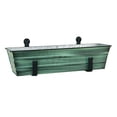 thumbnail image 1 of Achla C08-WM Flower Box with Wall Brackets, Green - Small, 1 of 1