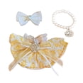 thumbnail image 1 of Vestido para muñecas Elegante traje de tela Accesorio de disfraz de juego de fantasía para niñas a partir de 3 años, 1 of 3