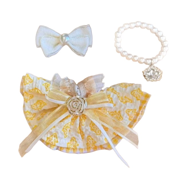 Vestido para muñecas Elegante traje de tela Accesorio de disfraz de juego de fantasía para niñas a partir de 3 años