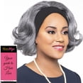 thumbnail image 3 of Foxy Silver Wigs Francesca Wig Color FS4/27 - 12" Long Headband Curly Chin Length Fusion Heat Friendly Synthetic Fiber Womens Lightweight Bundle Maxwigs Hairloss Booklet, 3 of 4