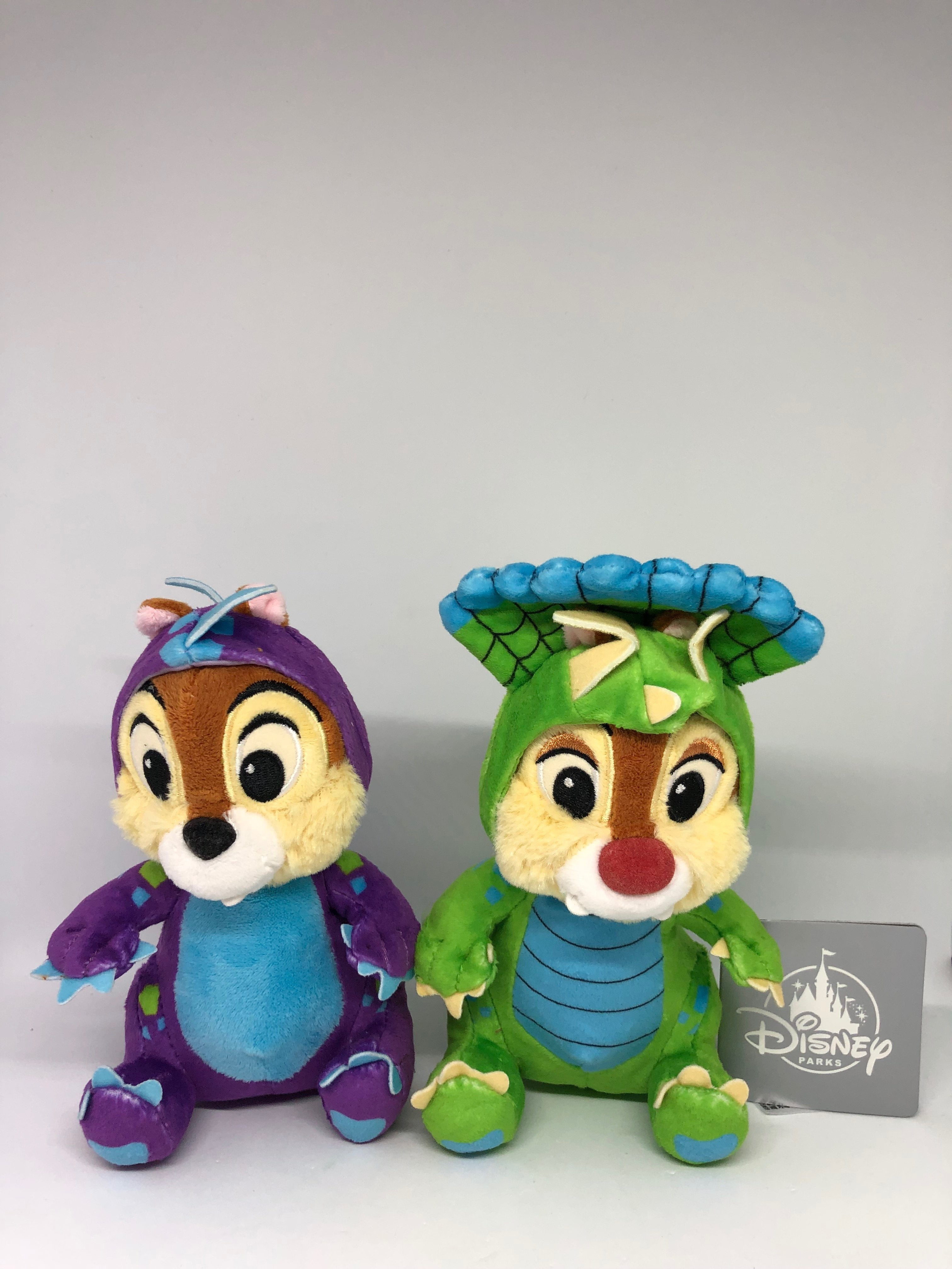 chip and dale dinosaur plush