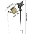 thumbnail image 3 of Hxlamzoo Solar Powered Bird and Flower Garden Lights Waterproof Automatic Outdoor Decor for Patio Lawn Ambiance, 3 of 6