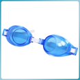 thumbnail image 1 of 2 Pcs Lunettes de Natation Ajustables Professionnelles Étanches avec Bouchons d'Oreilles NoseClip Chaud Adultes Enfants Lunettes de Natation Bleues B, 1 of 6