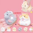 thumbnail image 2 of Juguetes de cápsula originales de Japón de estilo aleatorio, lindos muñecos de peluche de hámster blandos y grasosos de Kawaii, juguetes para aliviar el estrés, 2 of 4
