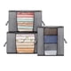 thumbnail image 1 of Bolsa para mudanza de ropa, bolsa de almacenamiento de ropa, contenedor de almacenamiento de ropa grande, bolsa de almacenamiento grande, durabilidad extendida, 1 of 8