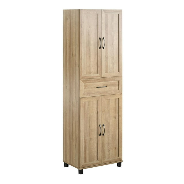 Systembuild Evolution Lory Framed Storage Cabinet with Drawer, White