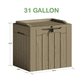 thumbnail image 6 of Homall 31 Gallon Resin, 6 of 8