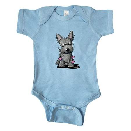 

Inktastic Heartstrings Scottie Gift Baby Boy or Baby Girl Bodysuit