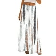 thumbnail image 2 of Women's Pants Clearance Under $10 Printed Pants With Elastic Waist Casual Loose Pockets Pants, 2 of 8