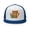 Royal/ White/ Royal, variant on One Lucky MF St Patrick's Day Trucker Hat, Orange and Green Type Embroidery (Royal/ White/ Royal)