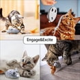 thumbnail image 5 of Juguete para gatos de interior, juguete para gatos, juguete para gatos, juguete para gatos en movimiento, juguetes para gatos con carga USB, juguetes para gatos de interior, juego automático interact, 5 of 5