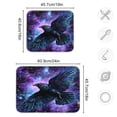 thumbnail image 3 of Dish Drying Mat Kitchen Pad Large Counter Absorbent Dish Mats Drainer Black Raven, 3 of 8