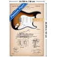 thumbnail image 3 of Fender - Stratocaster Patent Wall Poster, 14.725" x 22.375", 3 of 4