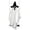 White A, variant on THOPBPRK Halloween Glowing Ghost Decoration, 7.8Inch Light-Up LED Ornament for Home Decor, Party Prop for Indoor and Outdoor Halloween Night Displays, Orange