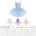 thumbnail image 5 of IBTOM CASTLE Toddler Kids Girls Sequins Camisole Ballet Dance Dress Glitter Stars Tutu Skirted Leotard Ballerina Gymnastics Dancewear for Child, 5 of 9