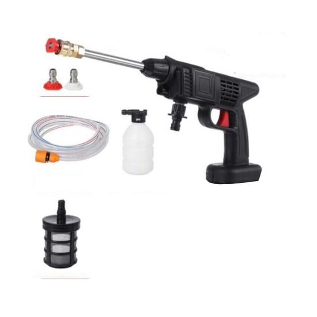 Cordless High Pressure Washer Rechargeable Car Washing Foam Machine Electric Garden Water Gun Adjustable For 36V Battery ,Ruggedly Built