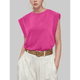thumbnail image 5 of Camiseta Sin Mangas Informal de Verano para Mujer Rosa Rojo Xl, 5 of 6