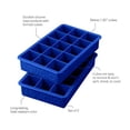 thumbnail image 4 of Tovolo Silicone 15-Cavity Ice Cube Tray Set of 2, 4 of 5