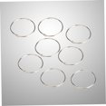 thumbnail image 2 of OUNONA 50Pcs Strong Steel Binder Rings Silver Metal Loose Leaf Rings for Craft and Filing, 2 of 8