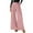 Hot Pink, variant on Corduroy Pants for Women Casual High Waisted Work Office Stretchy Wide Leg Pants Loose Fit Pleated Business Slacks Fall