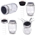 thumbnail image 2 of Pieces Outdoor Solar Lanterns - 30LED Solar Lamp Outdoor Garden, IP65 Waterproof Outdoor Lantern, 2 of 4
