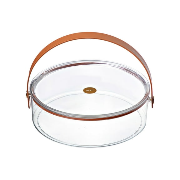 Hovmgk Portable Snack Platter, Compartmentalized Snack Storage Box with Airtight Lid, Food-Grade Organizer for Travel, Office, Picnics & Road Trips, Large Capacity, Dustproof Design