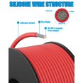 thumbnail image 3 of Kit de cables de silicona ENERJOUR 20 AWG, 6 colores, 138 pies, 3 of 7