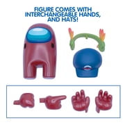 Maroon Figure with Hat