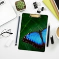 thumbnail image 7 of FMSHPON Butterfly Leaves Clipboard Hardboard Wood Nursing Clip Board and Pull for Standard A4 Letter 13x9 inches, 7 of 7