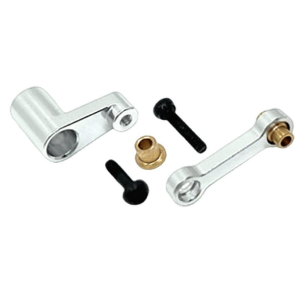 Repuestos para barra de dirección de brazo servo de 28T para coche RC, de alta resistencia y alto rendimiento, directos Plata