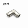 thumbnail image 2 of Accesorios neumáticos de 1 pieza Push pulsador rápido 304 Acero inoxidable Acoplador de alta calidad 6mm 8mm, 2 of 3