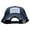 Navy, variant on Chicago Flag Big Size Special Cotton Low Profile Trucker Cap - Navy XL-3XL