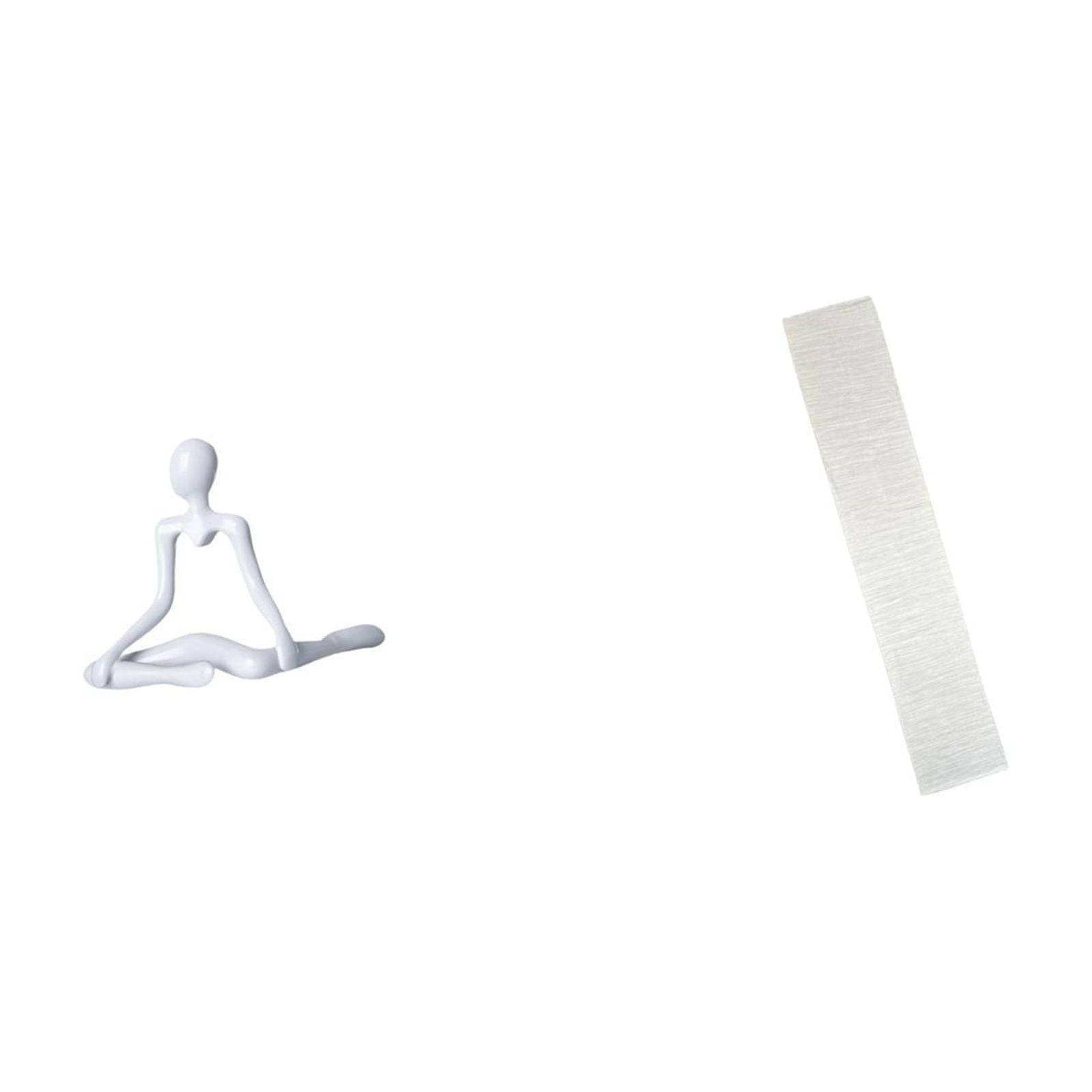 Desktop Figurine Thinker Abstract Sculpture Floor Lamp Shade Lightweight Material for Home Office Living Room Decoration