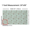 thumbnail image 3 of jejeloiu Kawaii Wildlife Otters Fabric by the Yard 10 Yards,Rustic Goldfish Flower Room Decor Fabric by the Yard,Brown Teal Sewing Fabric For Girls Teens,Breathable Home Decor, 3 of 6
