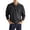 Black, variant on Quealent Polo Shirts for Men Long Sleeve Soft Cotton Collared Shirt (Navy,M)