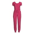 thumbnail image 5 of No Boundaries Juniors' Cap Sleeve Jumpsuit, 5 of 5