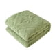 thumbnail image 2 of Manta Polar Suave, Afelpada, Acogedora, Cálida, Ligera Y Versátil Para Cama, Sofá Y Viajes, Color Verde, 2 of 8