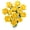 Yellow, variant on Blue Rose Building Kit, 585pcs DIY Artificial Flowers with Adjustable Stems & Petals, Desktop Floral Decor, Valentine Gift for Women/Mom/Wife