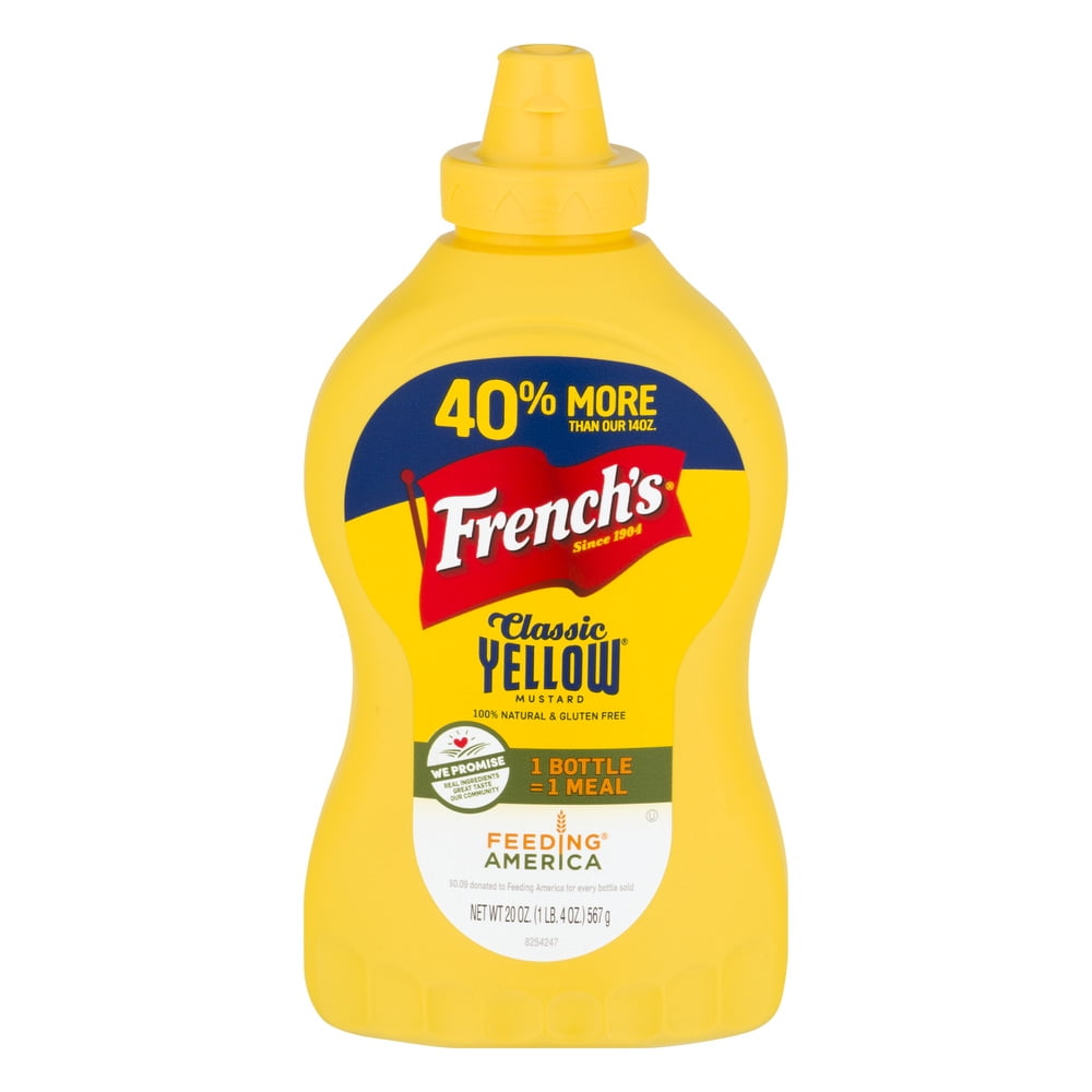 French's Classic Yellow Mustard, 20.0 OZ by The French's Food Company LLC
