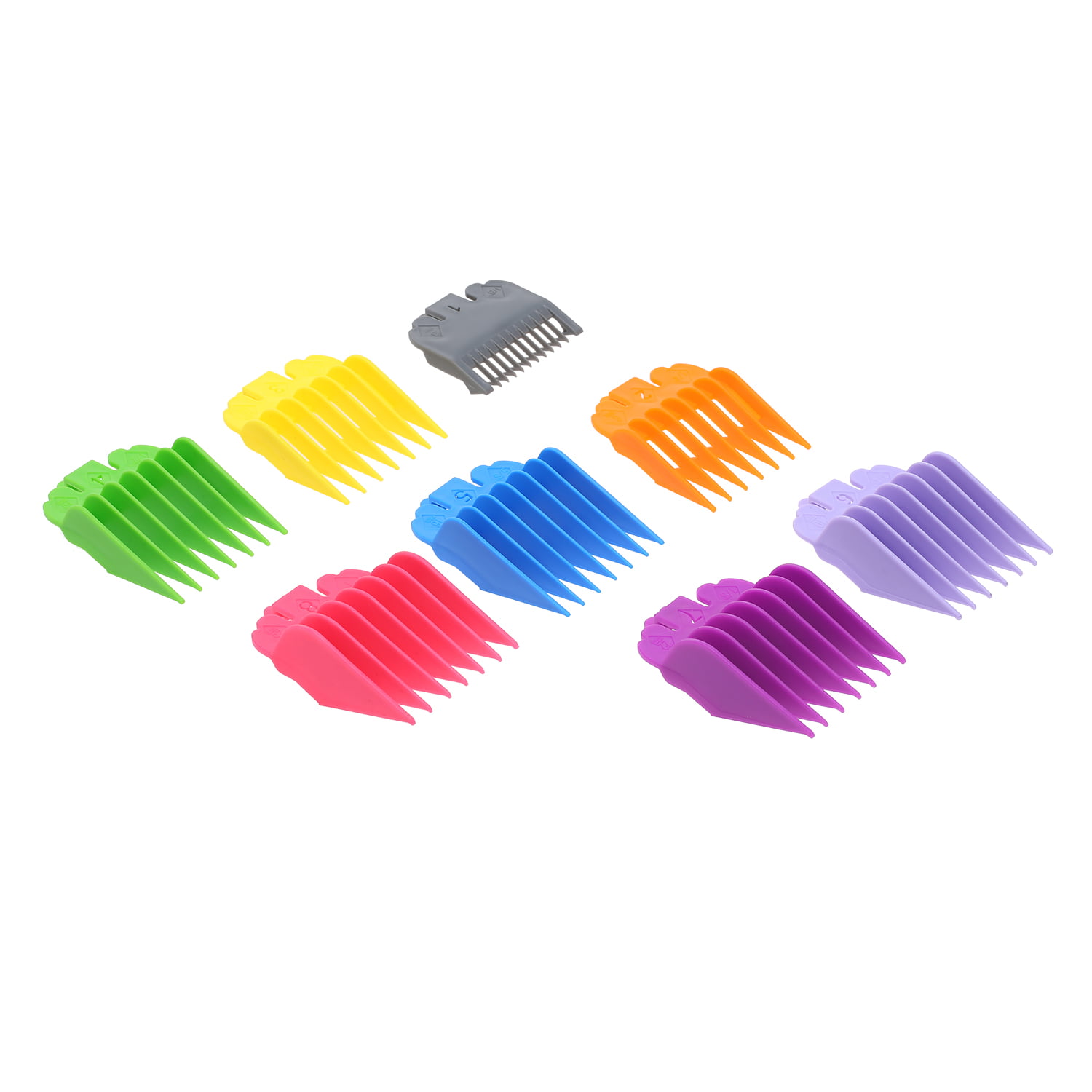 8PCS Hair Guide Comb Set for Wahl Hair Clippers Limit Combs Hair ...
