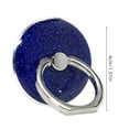 thumbnail image 3 of Cell Phone Ring Holder Metal Finger Grip Finger Kickstand 360° Rotation Universal Finger Ring Phone Grip Compatible With All Smartphone, 3 of 3