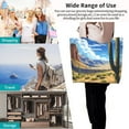 thumbnail image 4 of Yiaed Western Desert Cactus Print Handbag for Women Tote Purse Shoulder Bag Large Fashion Hobo Purse Handbag Shopping Tote, 4 of 5