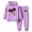a42-Dark Purple, variant on KPOPLK Girls Clothes Long Sleeve Graphic Print Hoodie Sweatshirt Tops and Jogger Sweatpants 2 Piece Fall Winter Outfits 1T 2T 3T 4T,Size 4-5 Years