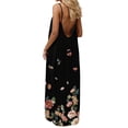 thumbnail image 2 of Enjoytime Sundresses for Women Print Spaghetti Strap Backless Sleeveless Cami Dress Summer Beach Vacation Casual Dresses, 2 of 6