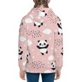 thumbnail image 6 of Sigee Panda for Teenage Zip Up Hoodies Long Sleeve Sweatshirts-Medium, 6 of 6