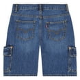 thumbnail image 2 of Levi's Boys Denim Cargo Shorts, Sizes 4-20, 2 of 5